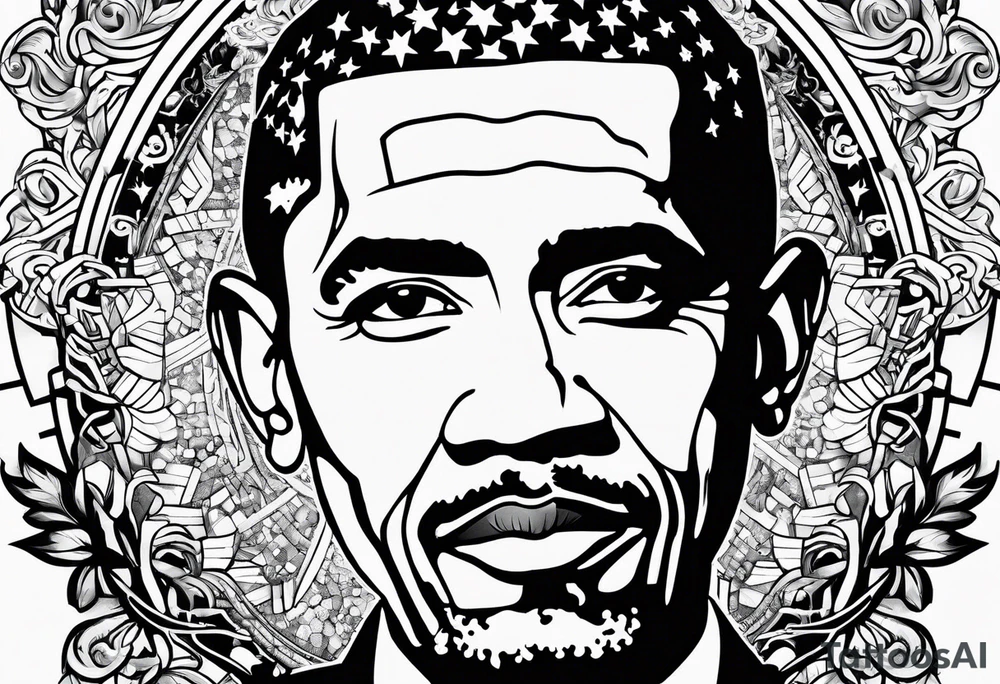 holy obama tattoo idea