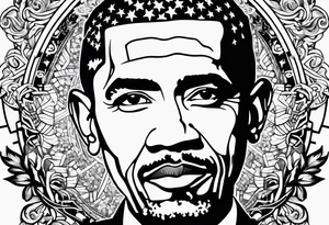 holy obama tattoo idea