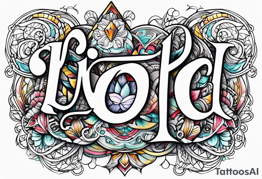 Tattoo inscription Baby tattoo idea