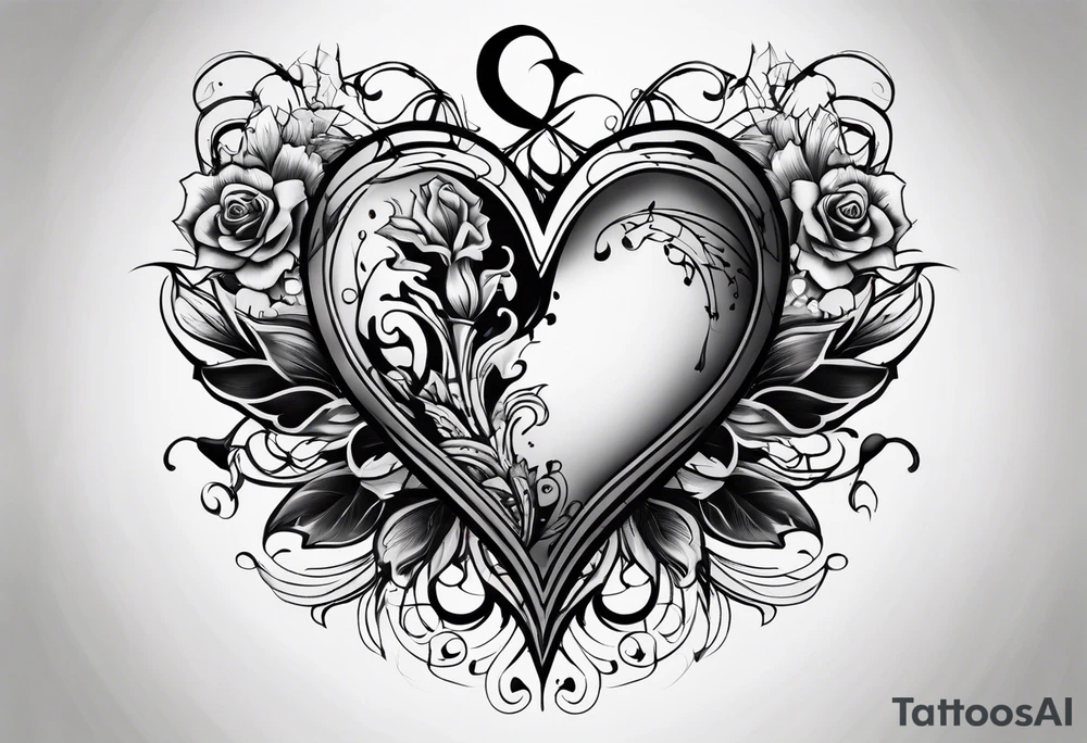 Bloody Heart tattoo idea