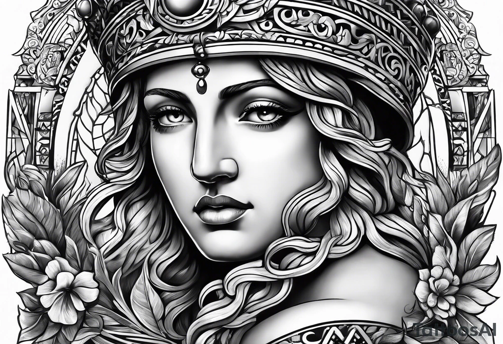 Marathon greek tattoo idea