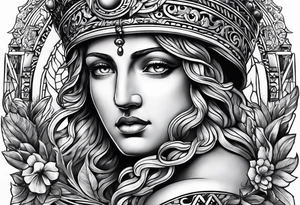 Marathon greek tattoo idea