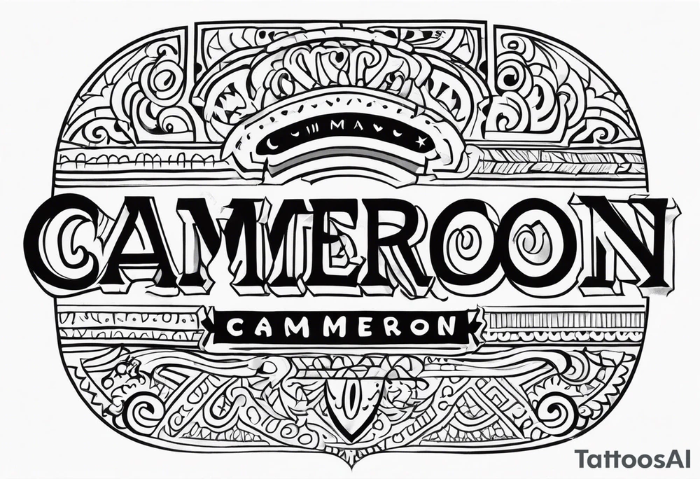 Cameroon tattoo idea