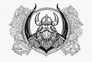 Viking tattoo idea