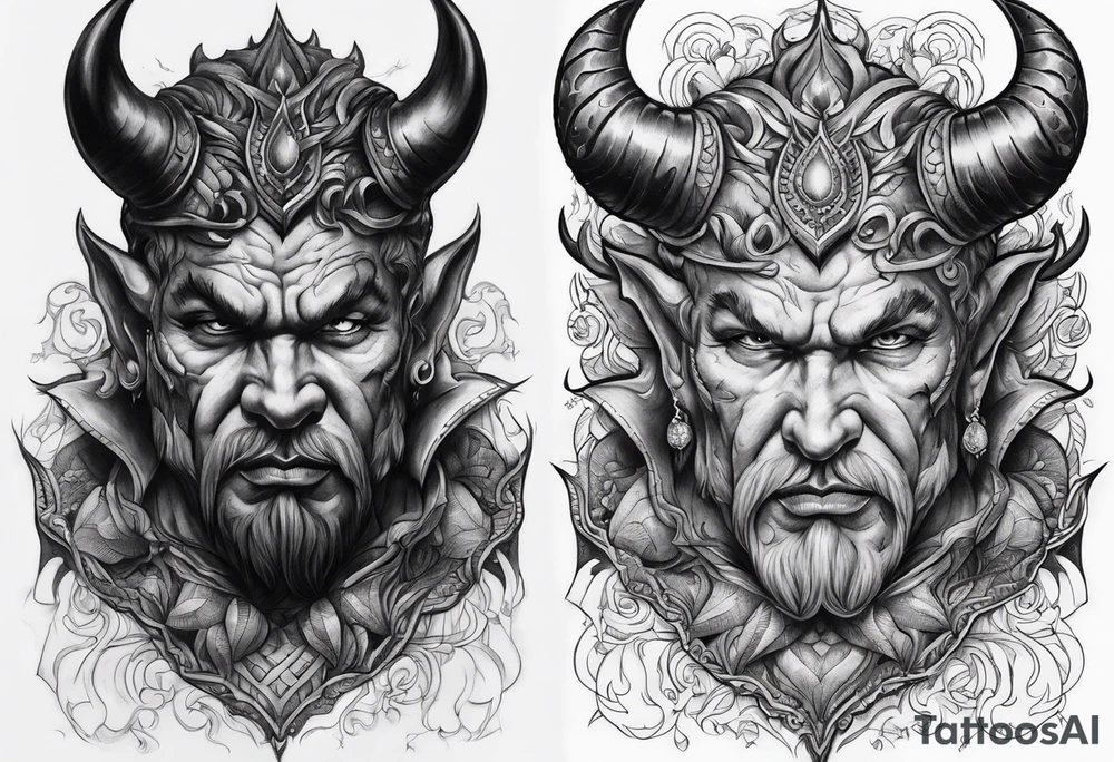 devil made me do this tattoo idea