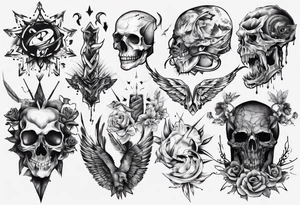 random, anything tattoo idea