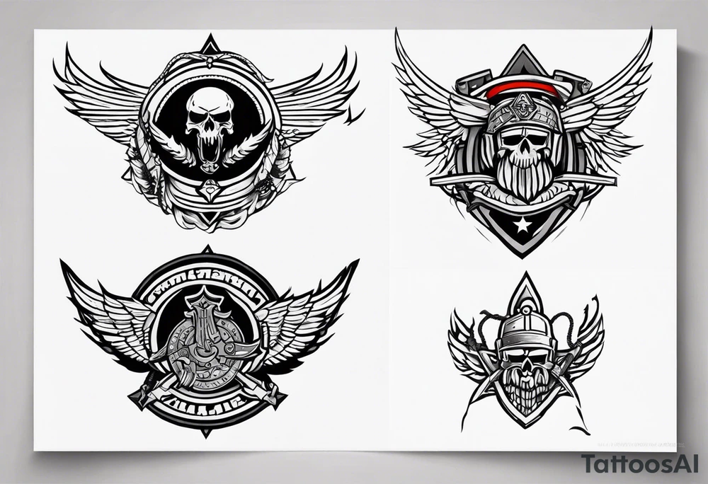 Valhalla military tattoo idea