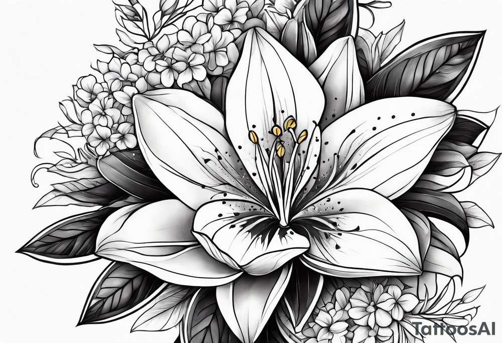 Wildflower Lilly’s tattoo idea