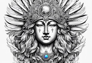 apollo
god of the sun tattoo idea
