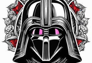 Darth Revan’s mask tattoo idea