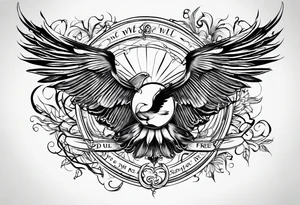 a one or two line script of the sentence 'Someday we will all be Free' tattoo idea
