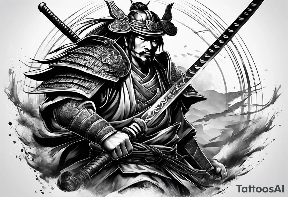 Samurai tattoo idea