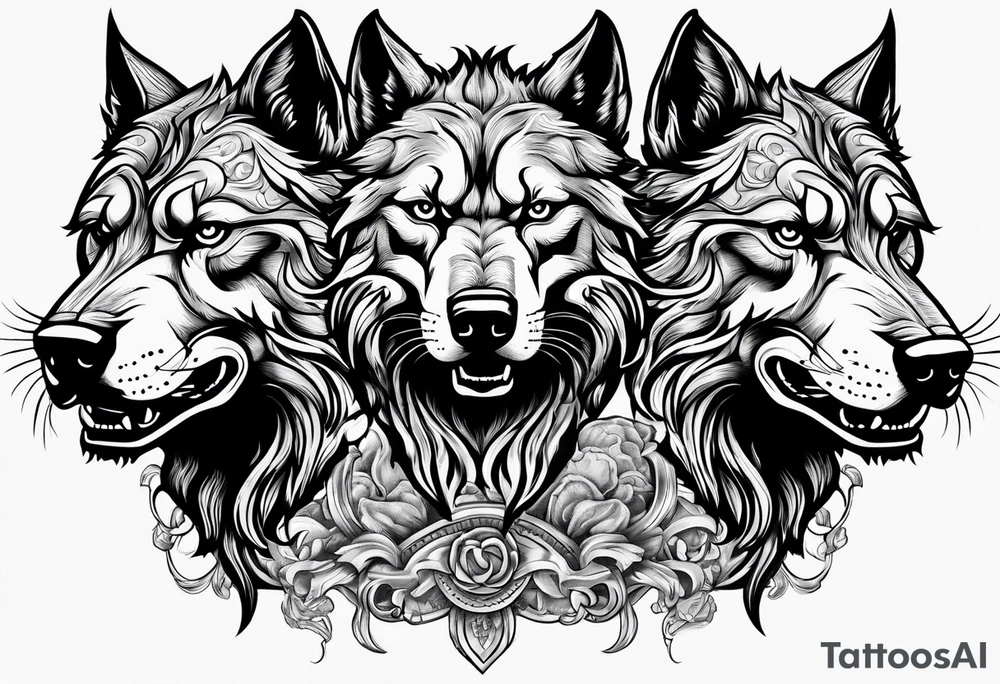 Cerberus tattoo idea