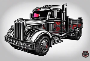 Darth Vader as a truck tattoo idea
