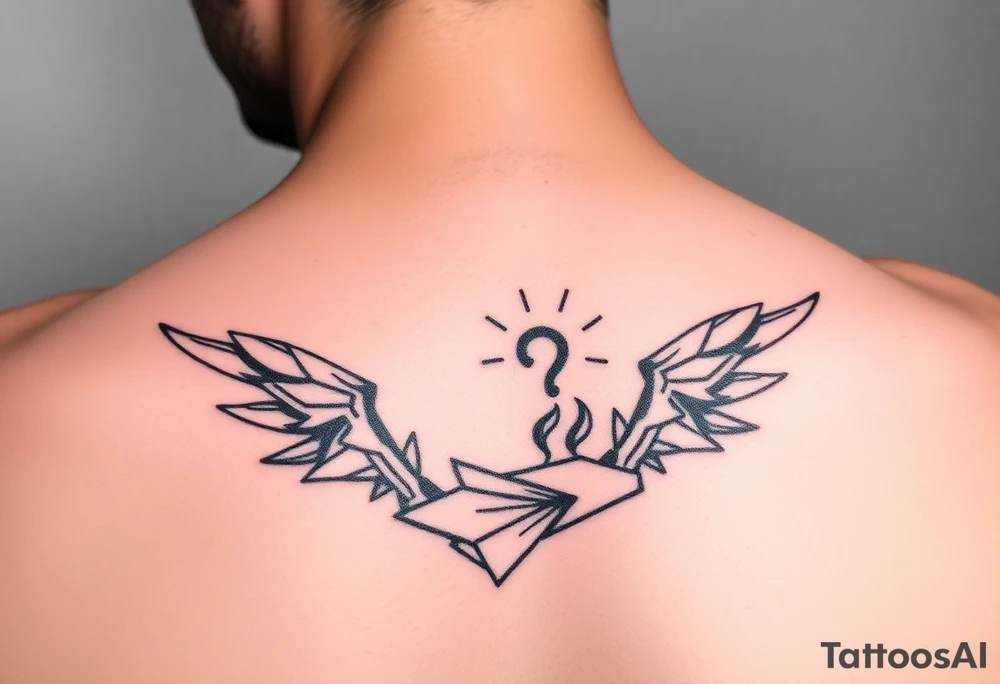 nostalgia sad alone tattoo idea