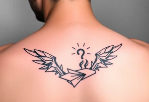 nostalgia sad alone tattoo idea