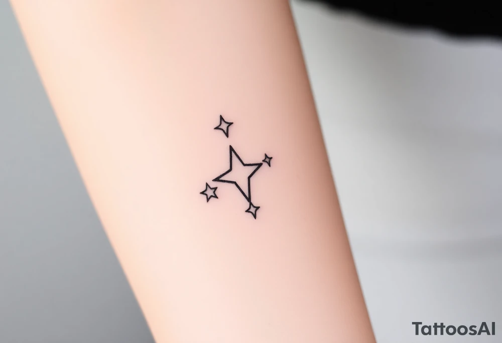 Stars tattoo idea