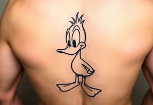 Daffy duck tattoo idea