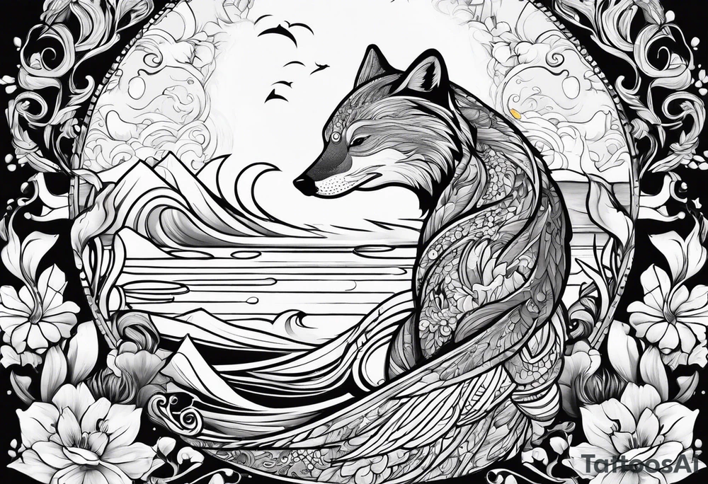 Selkie tattoo idea