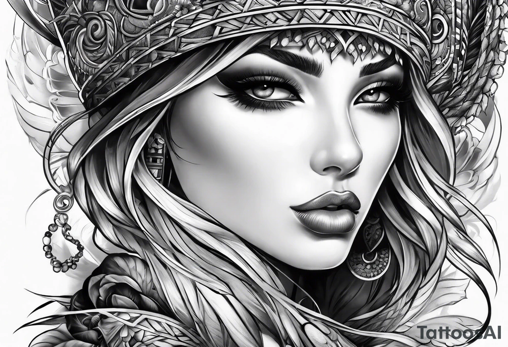 Madusa sleeve tattoo idea