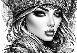 Madusa sleeve tattoo idea