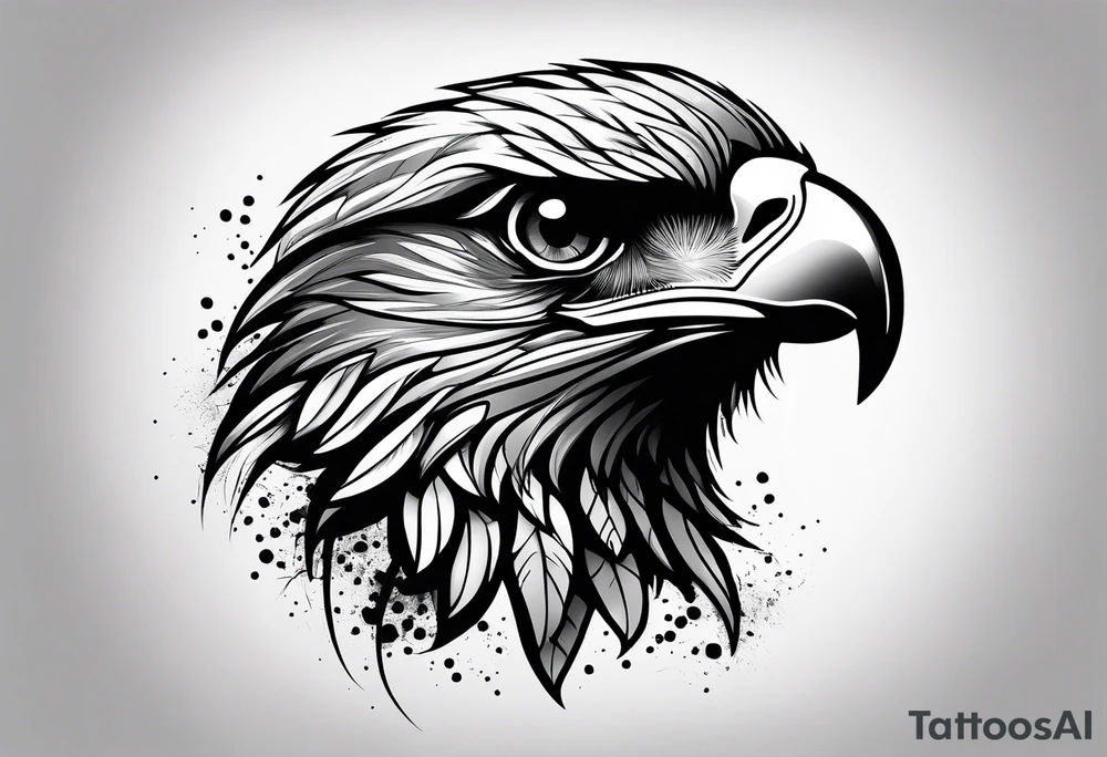 Hawk tattoo idea