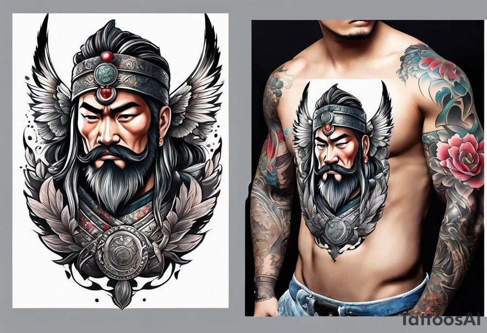 Warrior tattoo idea