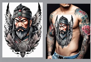 Warrior tattoo idea