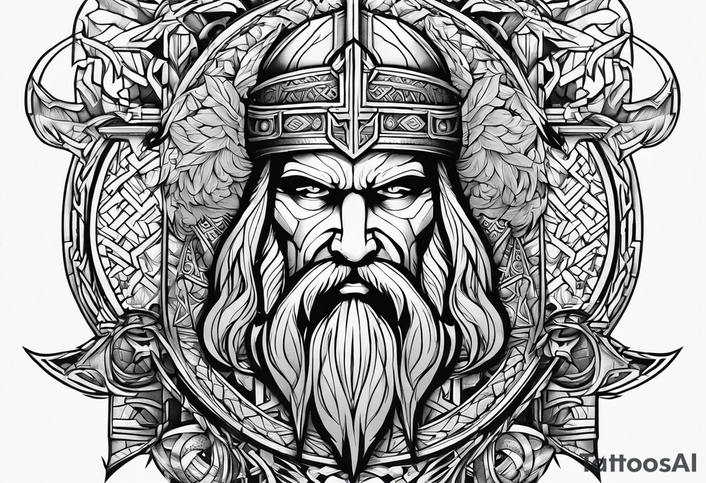 Norse military tattoo idea