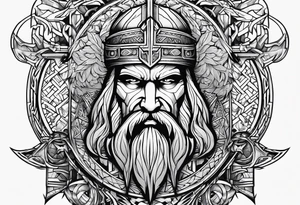 Norse military tattoo idea