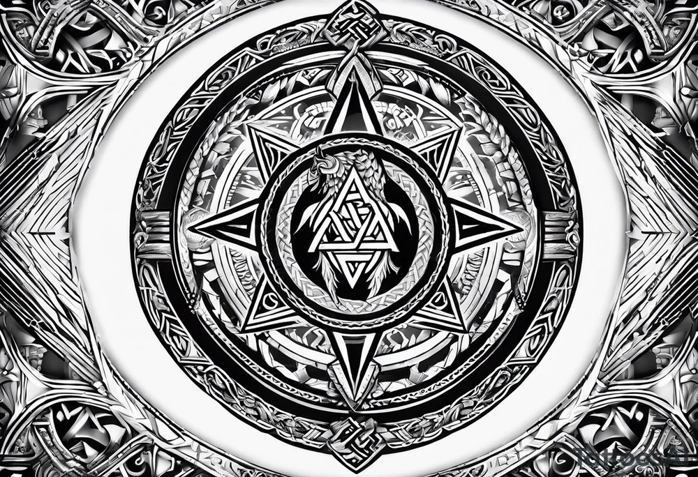 Valhalla round
shield axe sword valknut tattoo idea Valhalla round
shield axe sword valknut tattoo idea
