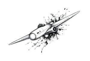 aviation sleeve tattoo idea