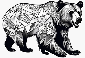 Grizzly tattoo idea