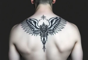 Angel alas tattoo idea