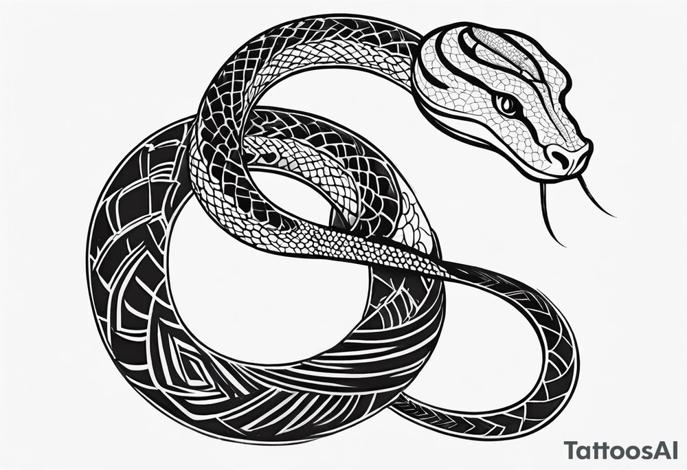 Snake tattoo idea