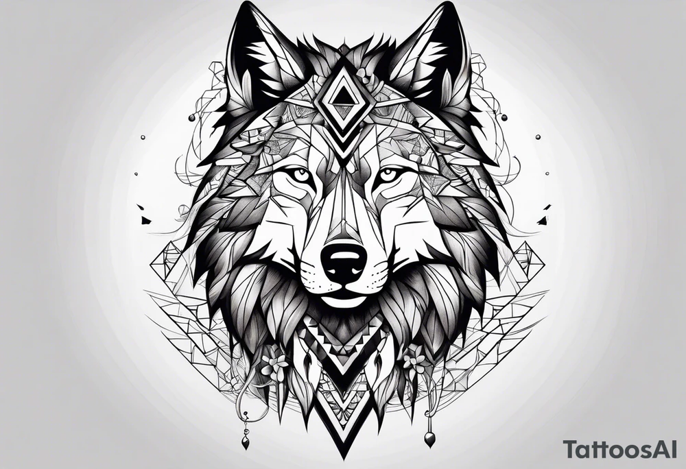 TATUAJE DE LOBO EN EL PECHO
ALGO MAS VIOLENTO tattoo idea