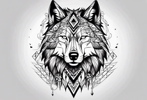 TATUAJE DE LOBO EN EL PECHO
ALGO MAS VIOLENTO tattoo idea