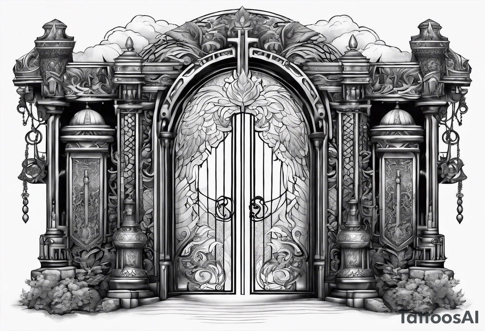 Valhalla gates tattoo idea