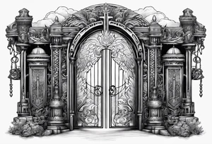Valhalla gates tattoo idea