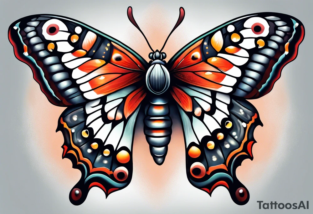 Cecropia moth tattoo idea
