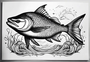 Sea tattoo idea