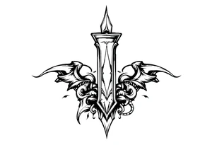 Synbol for light with a small L tattoo idea