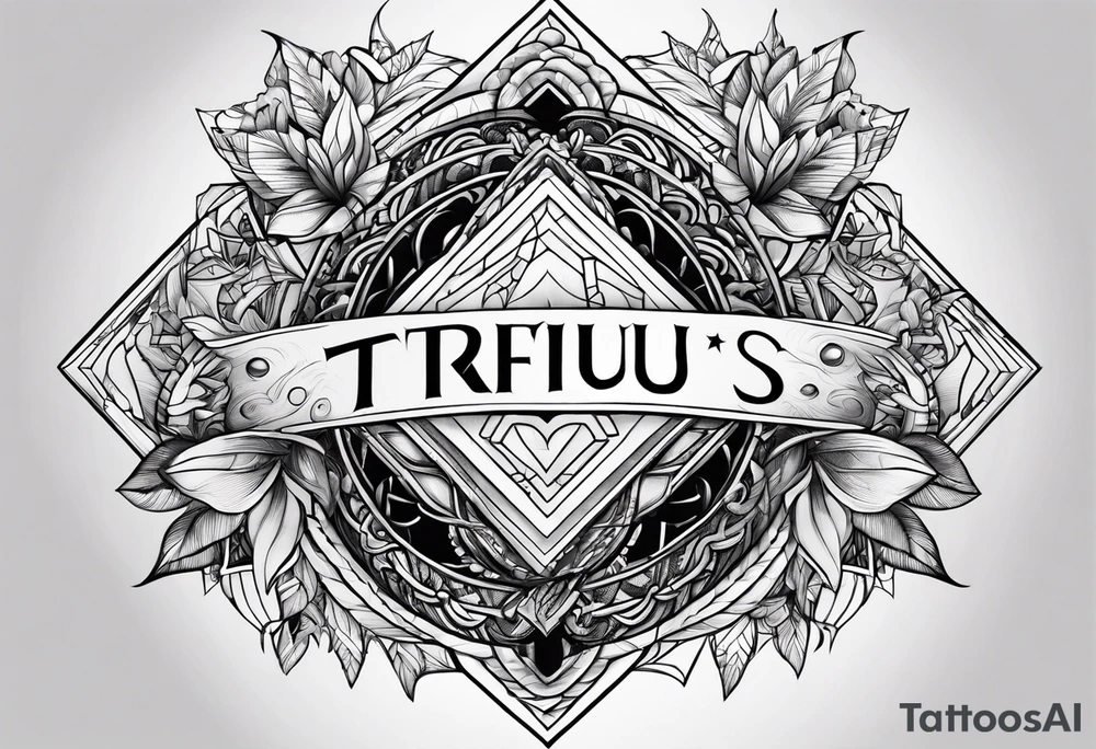 Trifus(name) just the word tattoo idea
