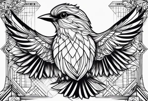 Freed birdie tattoo idea