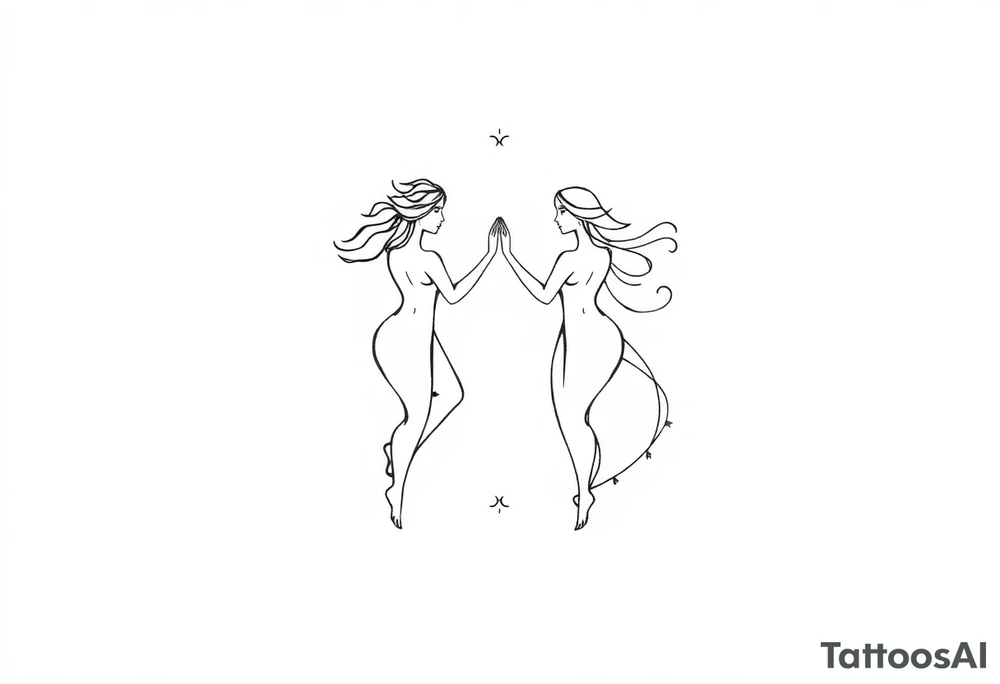 Castor and pollux constellation Gemini
Viola Johnston Gemini tattoo idea