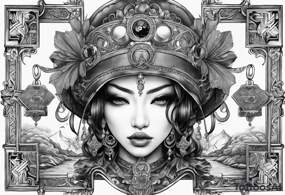 the words todamax in itallicqq q tattoo idea