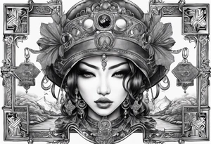 the words todamax in itallicqq q tattoo idea