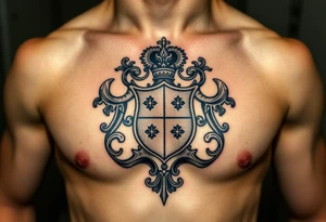 Smith, Irish family crest very intricate tattoo idea
