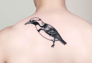 Pengolin shoulder tattoo idea