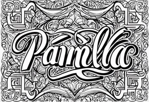 Pamela tattoo idea